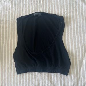 PLT - Black Tank Top
